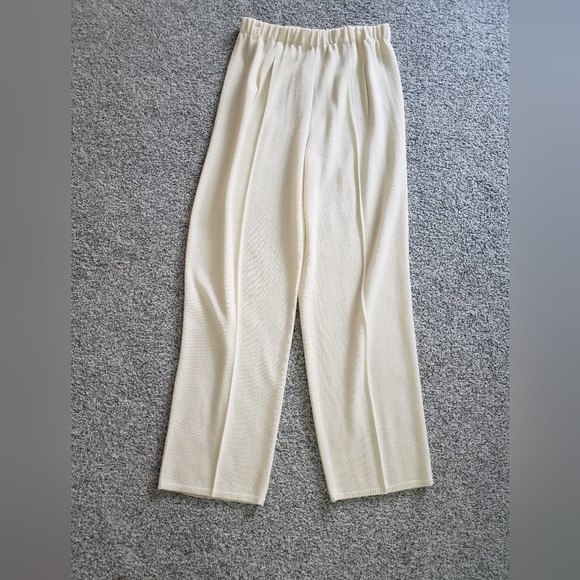 San Remo by Laura Knits, 3 piece jacket, sleeveless shell and pants size L - Picture 6 of 11